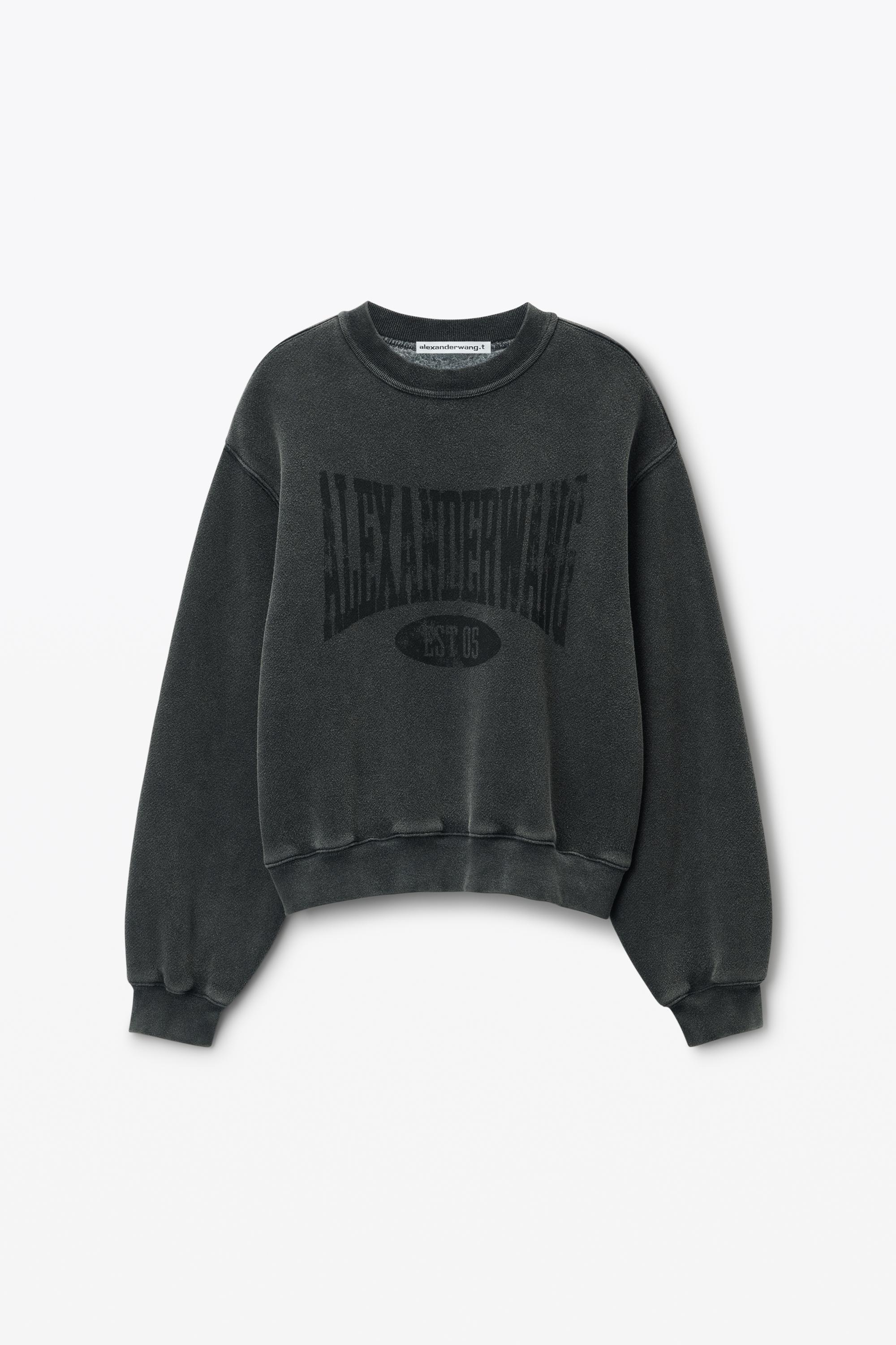 Distressed Logo Sweatshirt Product Image