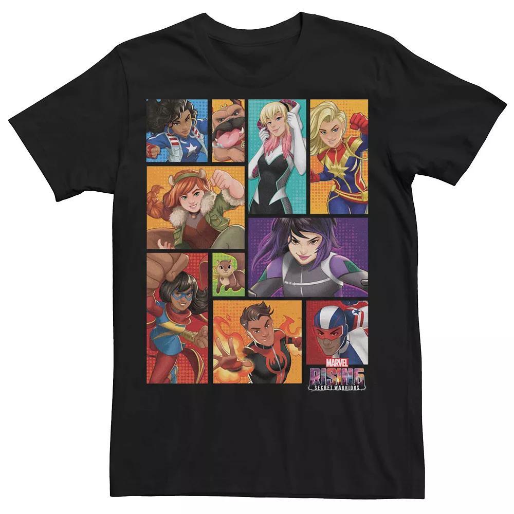 Men's Marvel Rising Group Blocks Tee,  Product Image