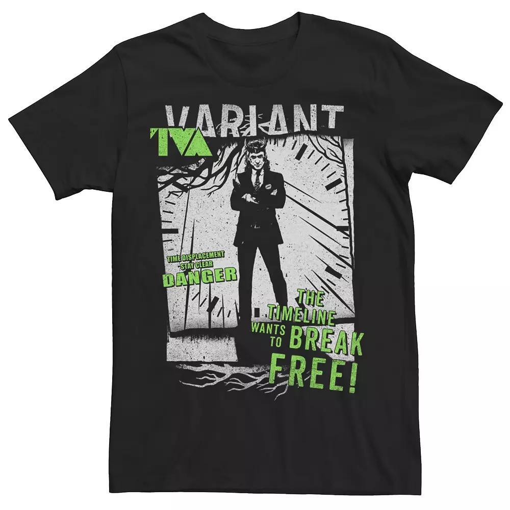 Men's Marvel Loki The Timeline Wants To Break Free! Danger Loki Tee,  Product Image