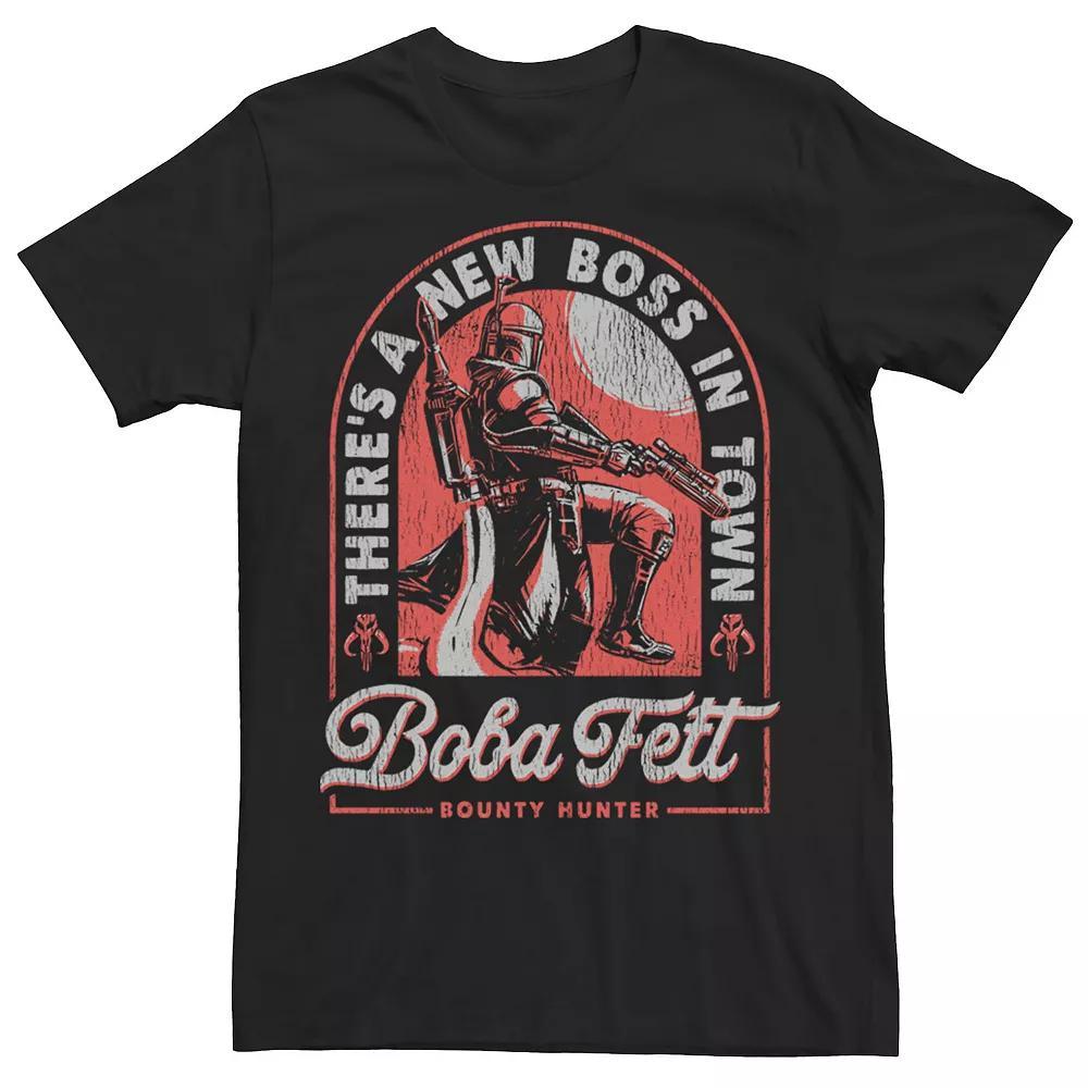 Men's Star Wars Boba Fett There's A New Boss Product Image
