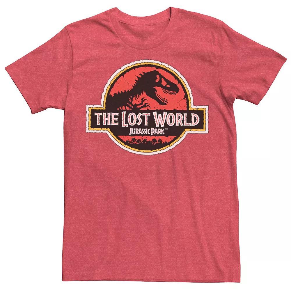 Men's Jurassic Park The Lost World Movie Logo Tee, Size: XXL, Silver Product Image