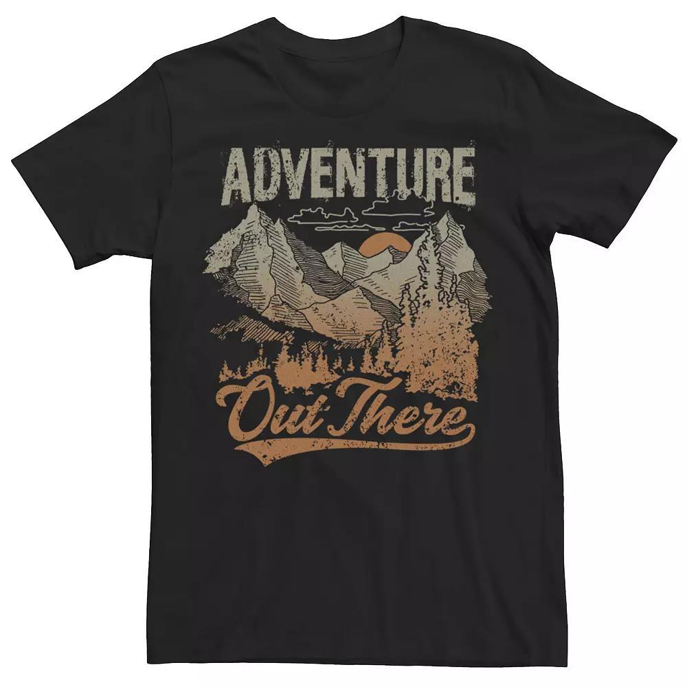 Men's Adventure Out There Gradient Mountain Range Tee, Boy's,  Product Image