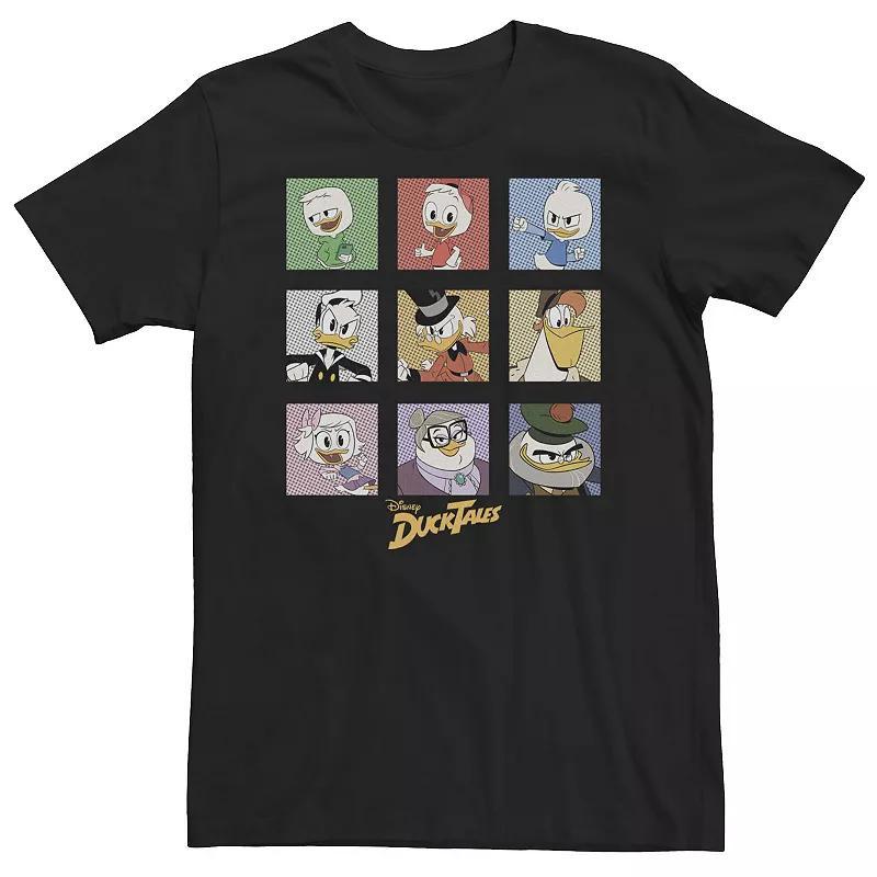 Big & Tall Disney DuckTales Group Shot Box Up Tee, Men's,  Product Image