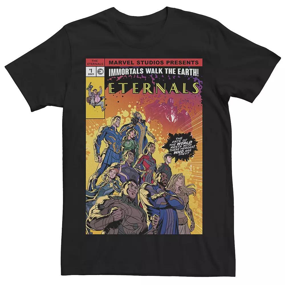 Men's Marvel Eternals Retro Comic Cover Poster Tee, Boy's,  Product Image
