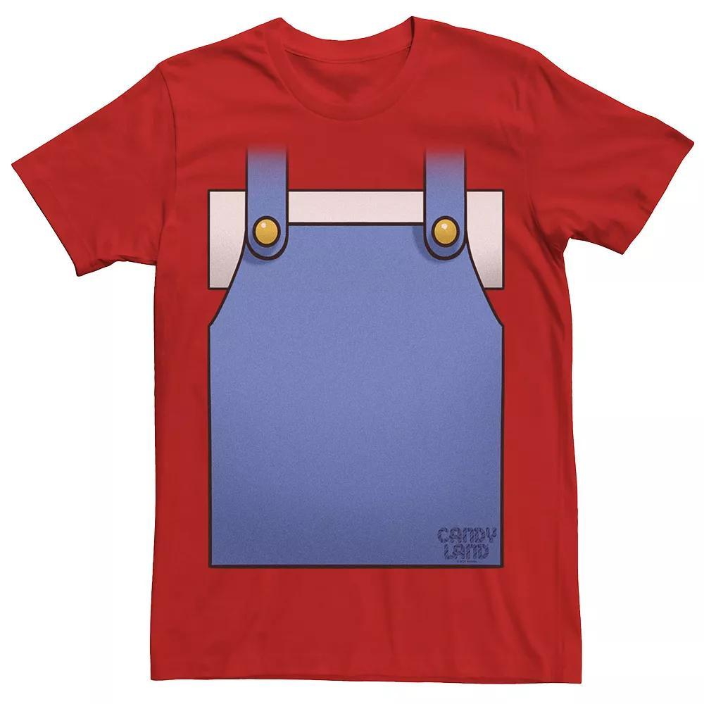 Men's Candy Land Overall Costume Tee,  Product Image