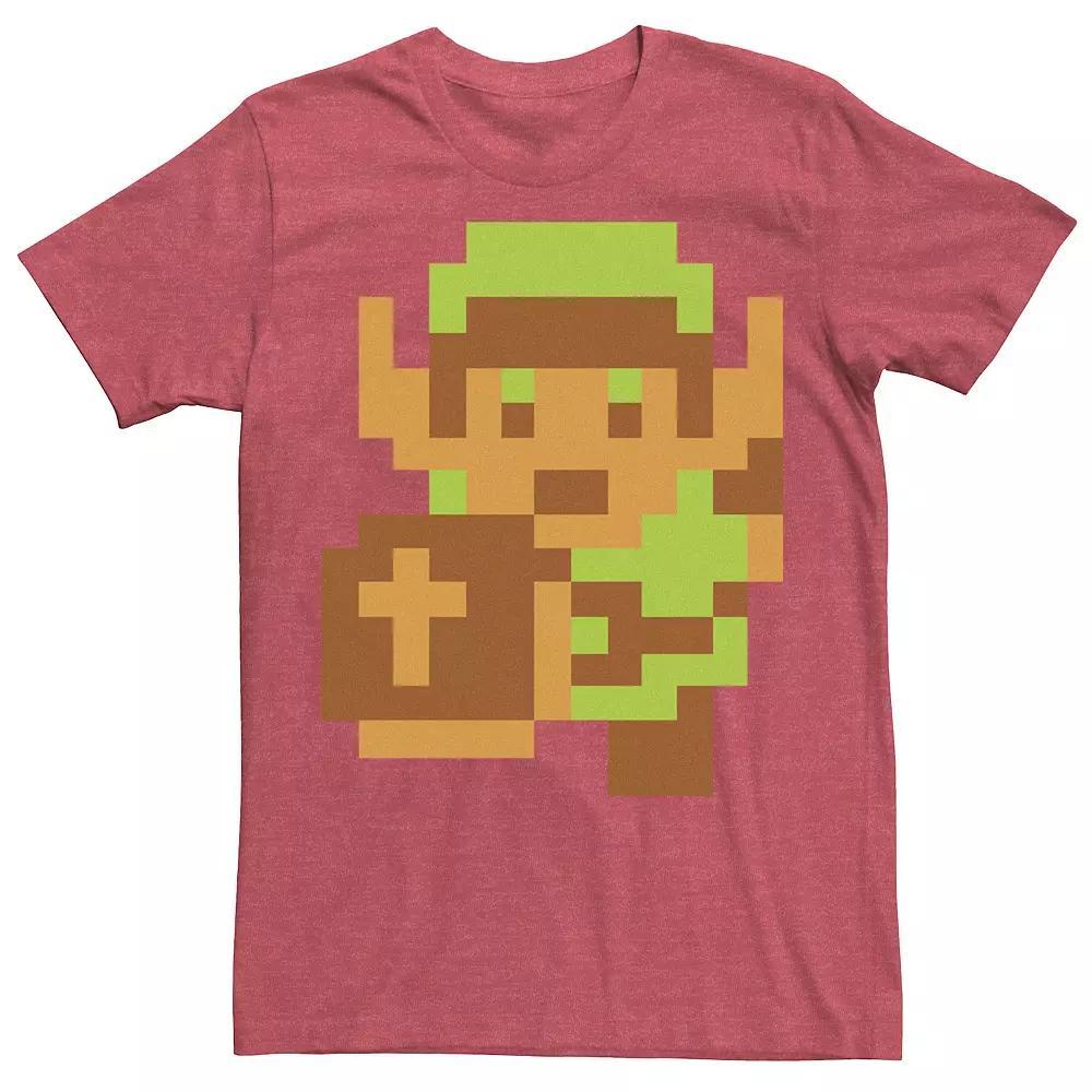 Men's Nintendo Legend of Zelda Pixelated Link Portrait Tee,  Product Image