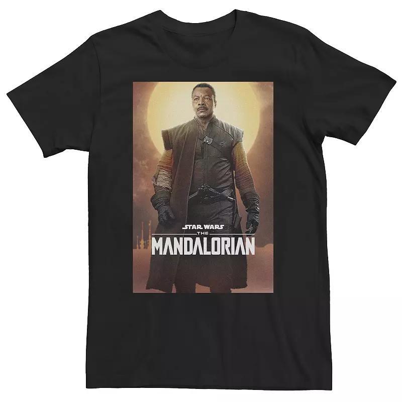 Big & Tall Star Wars The Mandalorian Greef Karga Character Poster Tee, Men's, Size: 5XL, Black Product Image