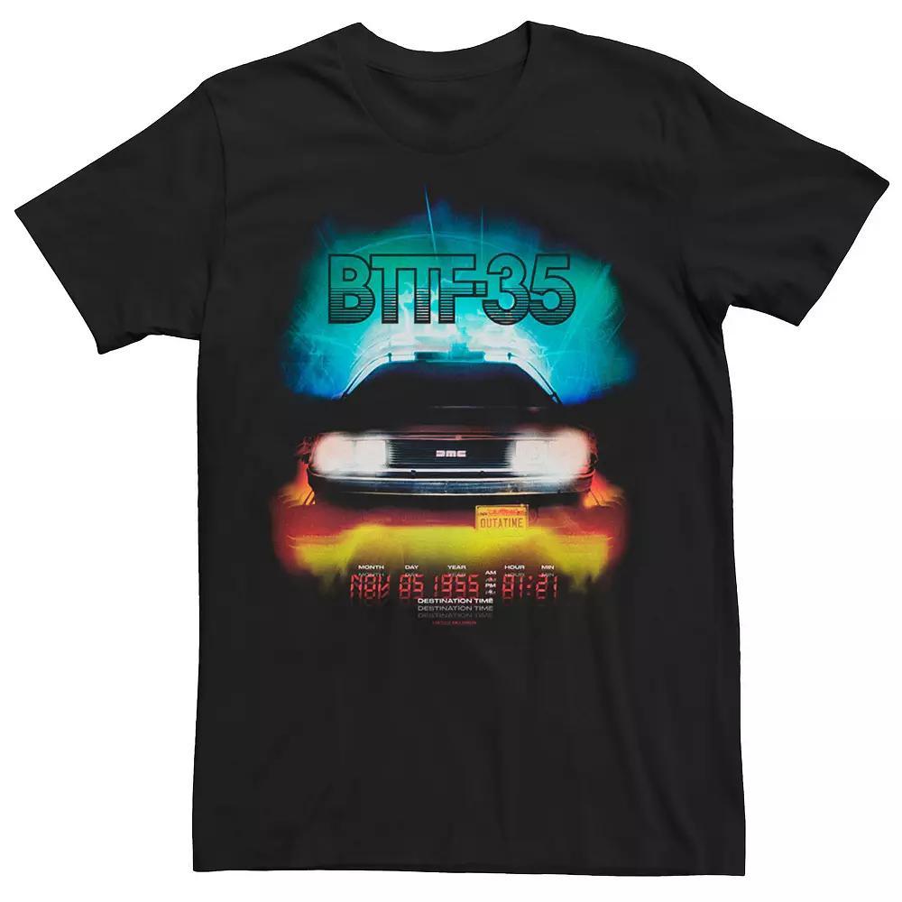 Men's Back To The Future BTTF35 Dark Poster Tee,  Product Image