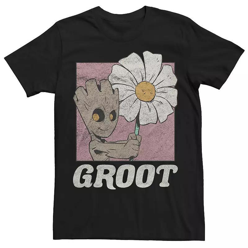 Men's Marvel Guardian Of The Galaxy Groot Box Daisy Tee,  Product Image