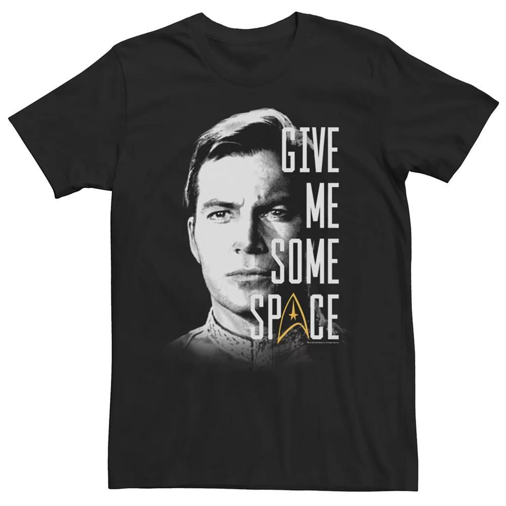 Men's Star Trek The Original Series Space Kirk Tee, Size: XXL, Black Product Image