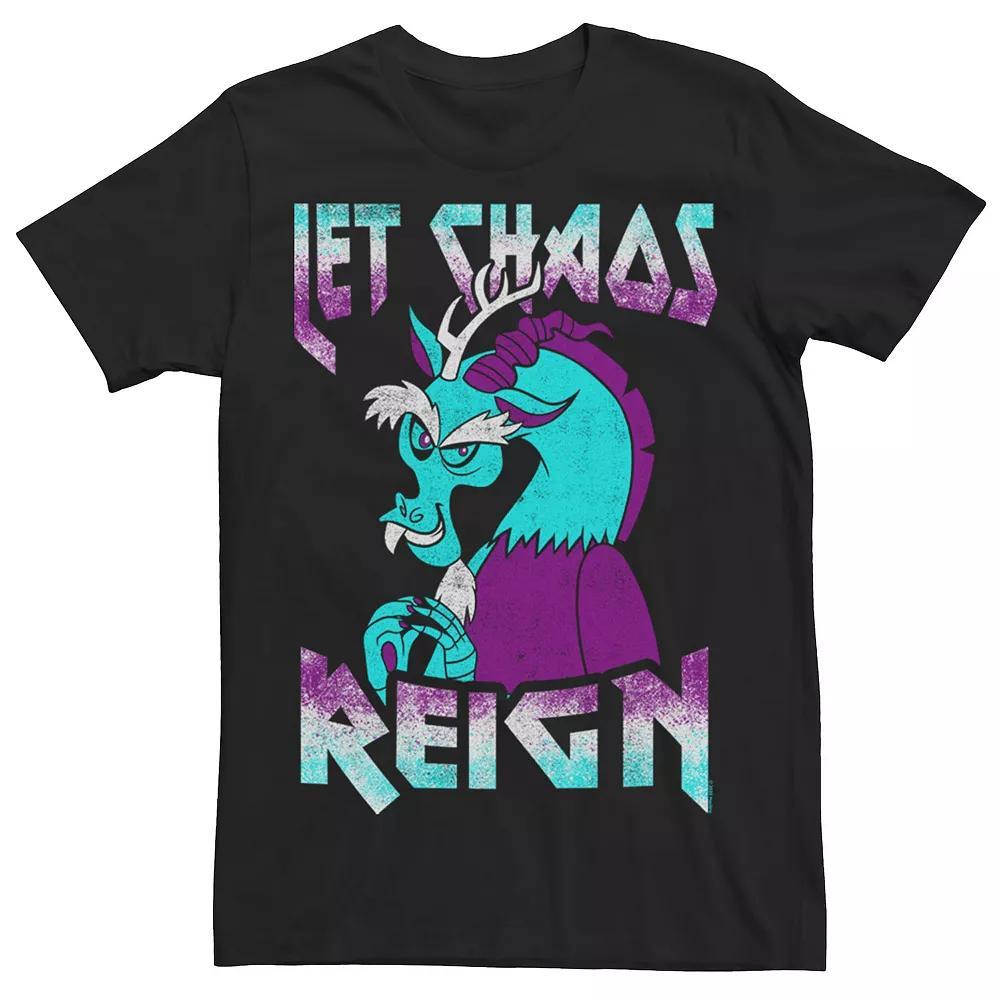 Men's My Little Pony Let Chaos Reign Tee, Size: Large, Black Product Image
