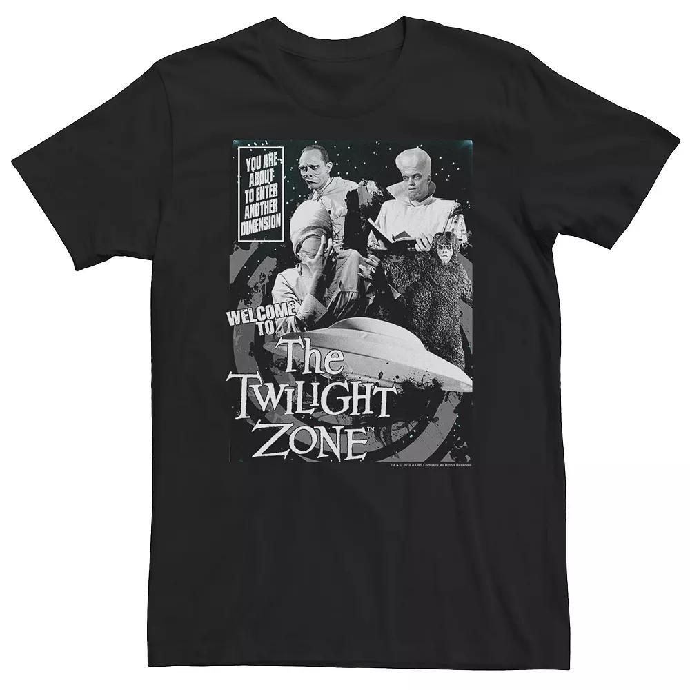 Big & Tall Twilight Zone About To Enter Another Dimension Tee, Men's,  Product Image