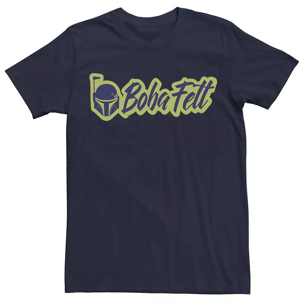 Mens Batman Penguin Retro Logo Tee Navy Grey Product Image