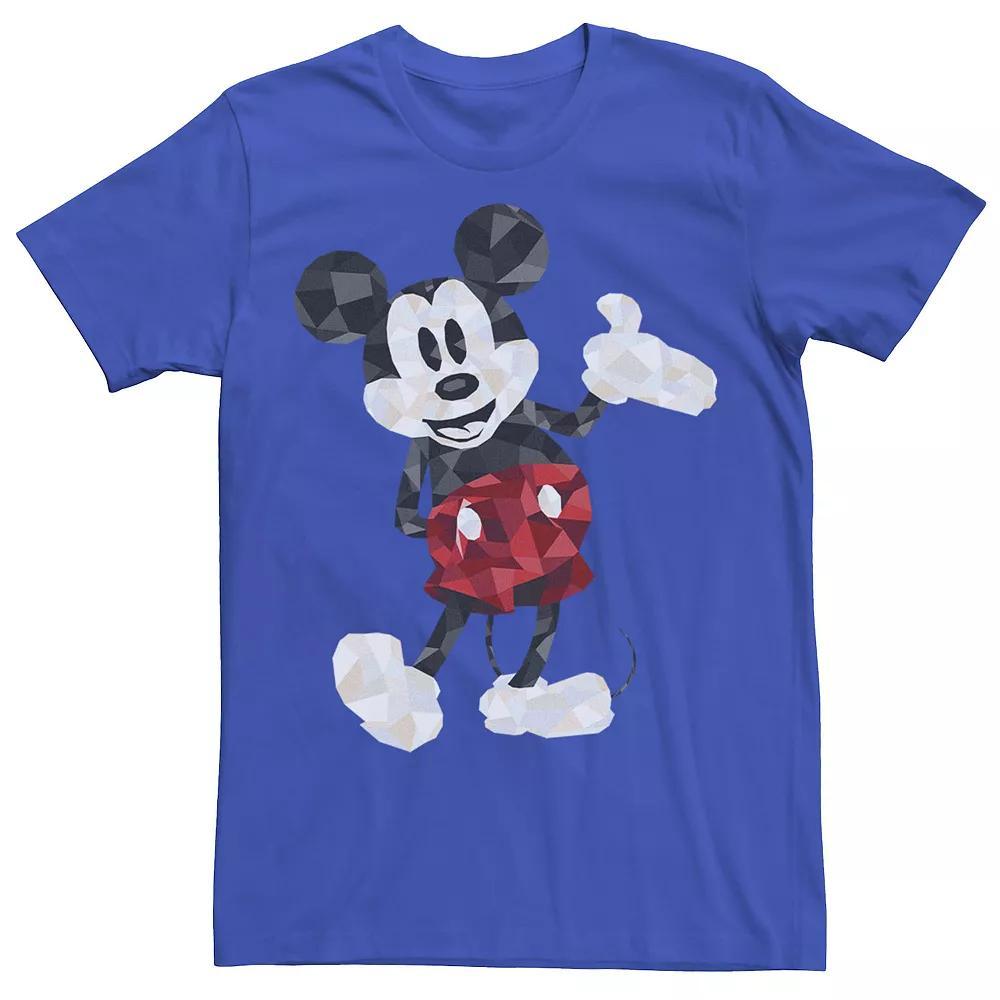Disney's Mickey Mouse Men's Poly Mickey Portrait Tee,  Product Image