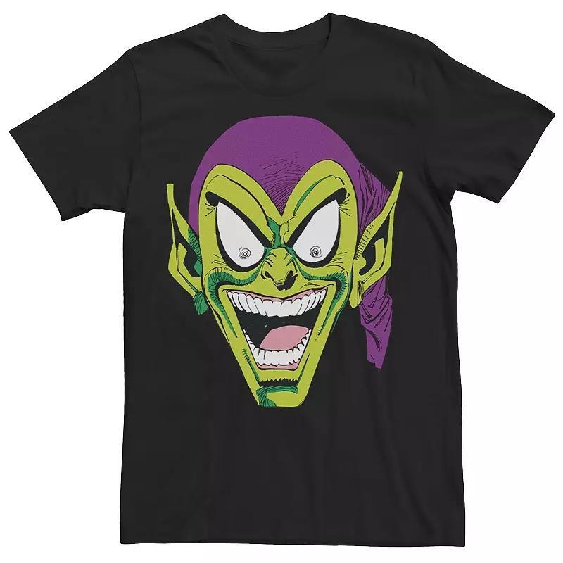 Mens Marvel Spider-Man Green Goblin Laugh Graphic Tee Product Image