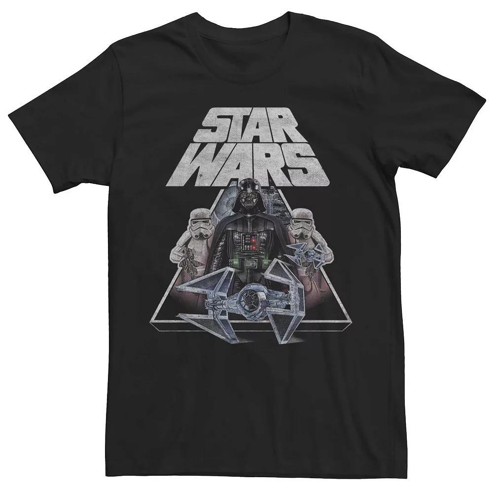 Men's Star Wars Empire Collage Tee, Size: XL, Black Product Image