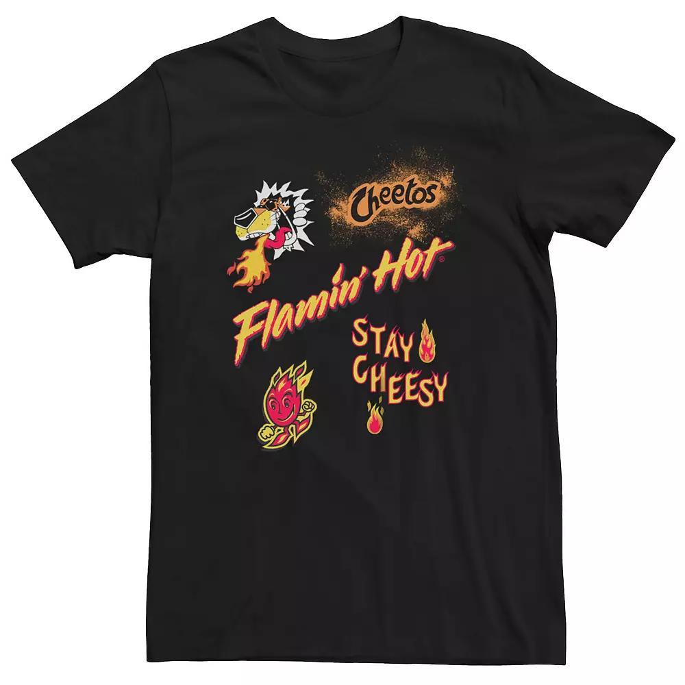 Big & Tall Cheetos Flamin Hot Stay Cheesy Tee, Men's,  Product Image