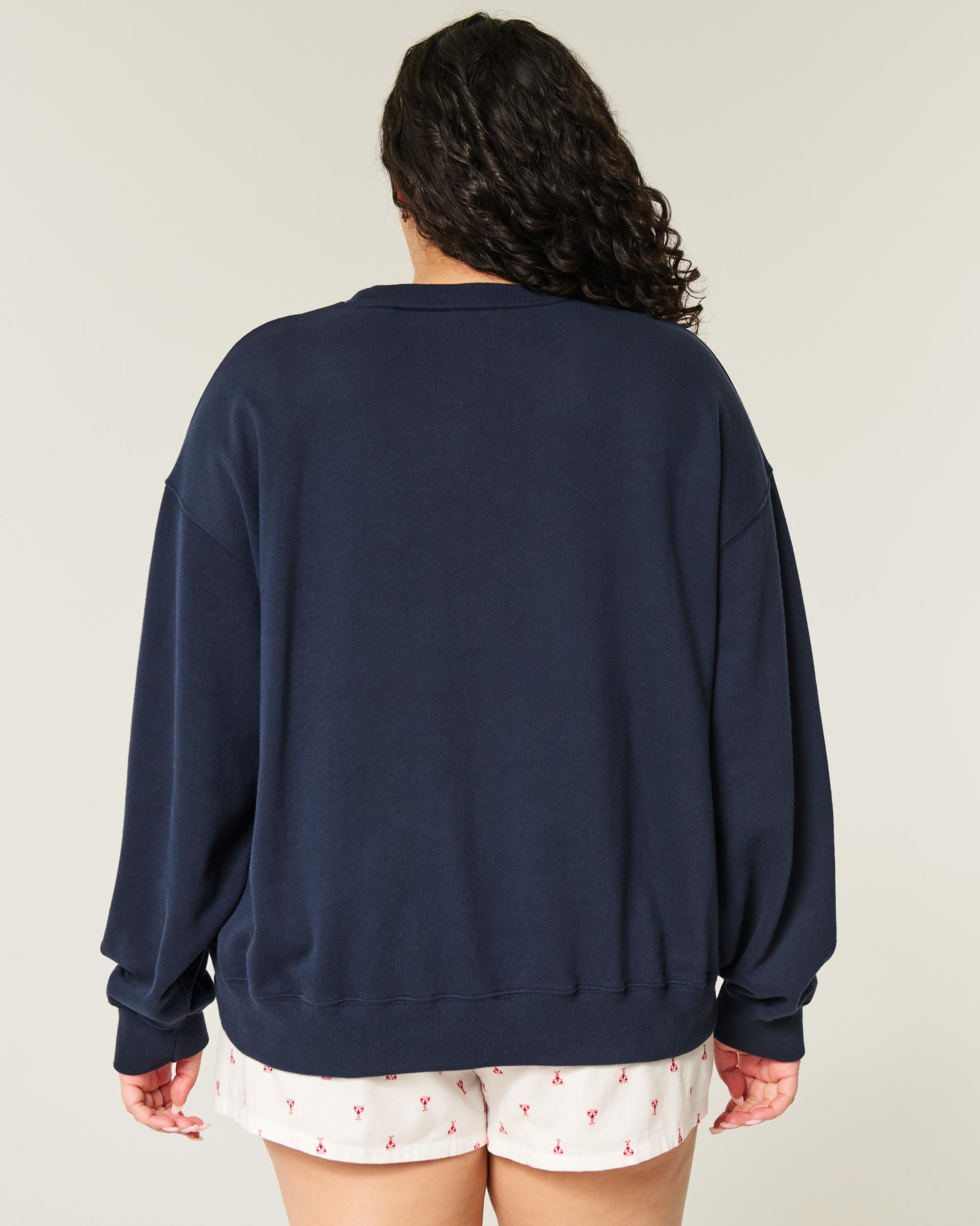 Easy American Honey Graphic Crew Sweatshirt Product Image