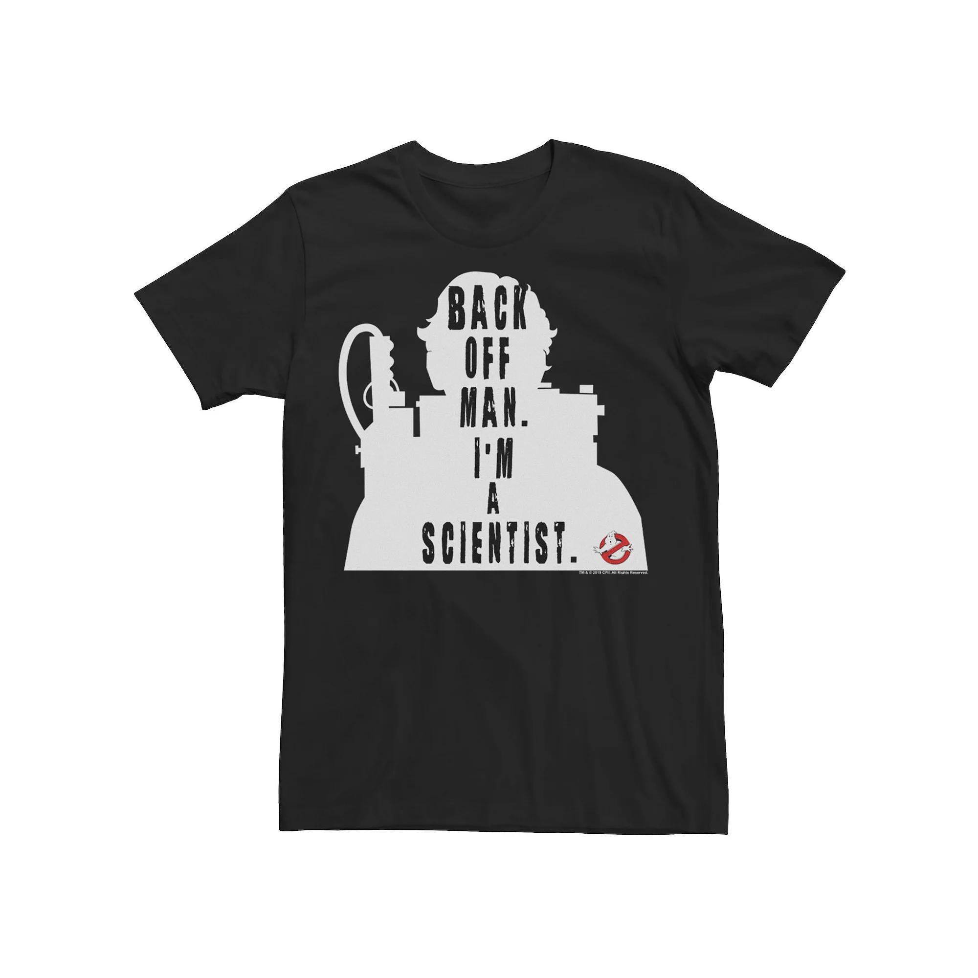 Men's Ghostbusters I'm A Scientist Silhouette Tee, Size: XL, Black Product Image