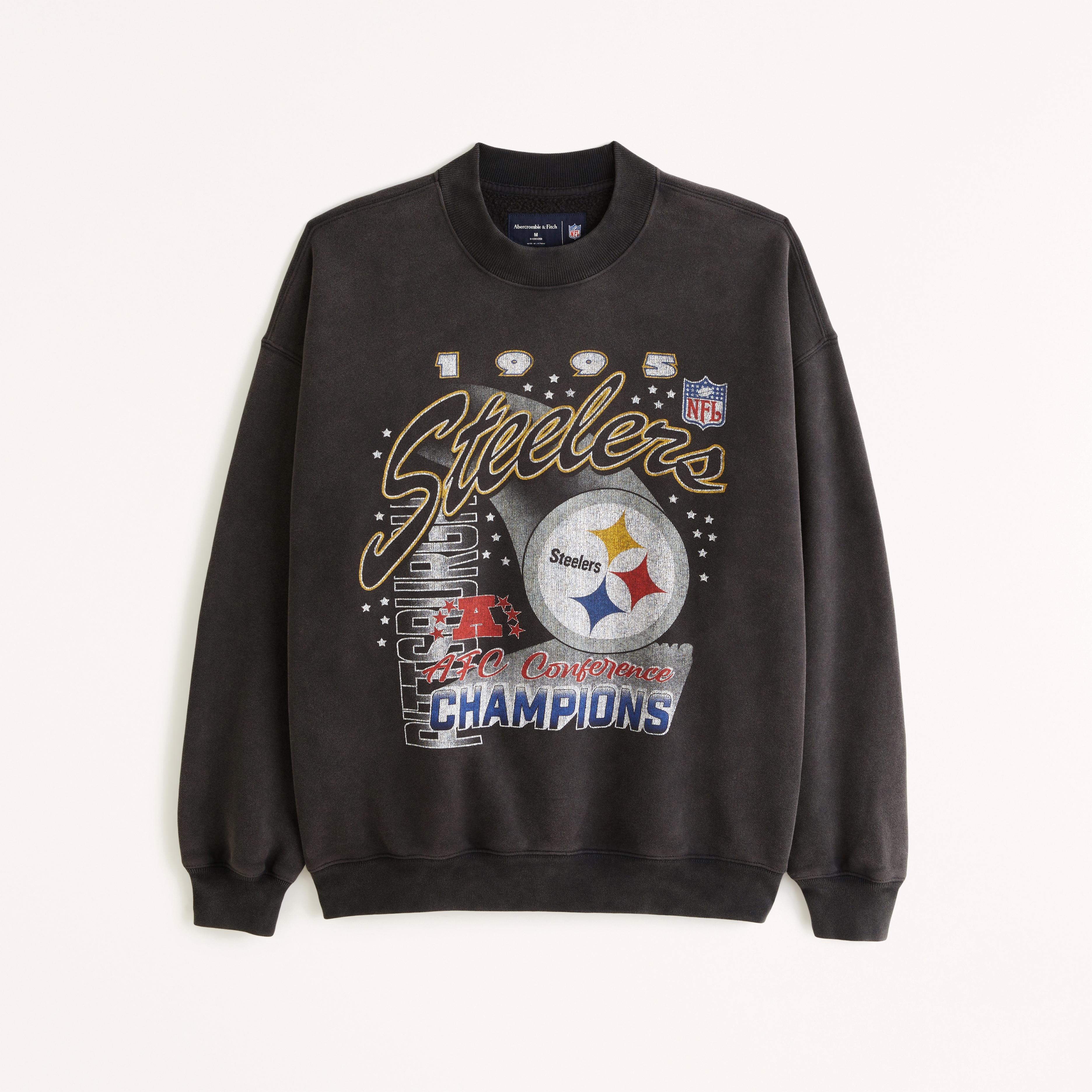 Denver Broncos Graphic Crew Sweatshirt Product Image