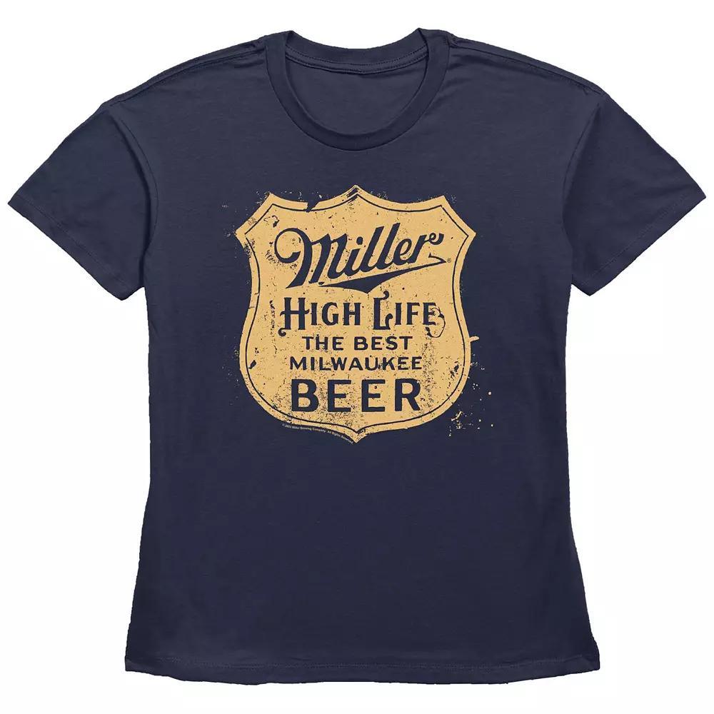 Women's Miller High Life Badge Graphic Tee,  Product Image
