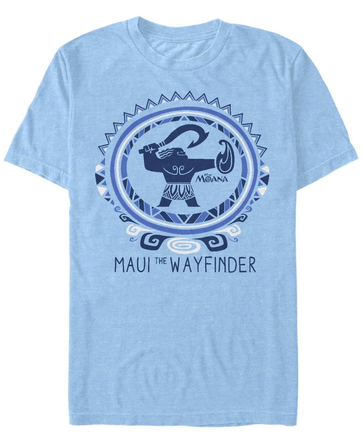 Disney's Moana Maui Men's The Wayfinder Tee, Size: XXL, Light Blue Product Image