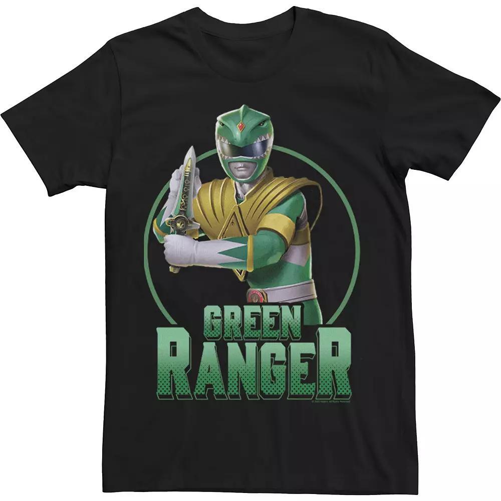 Men's Power Rangers Green Ranger Simple Portrait Tee,  Product Image
