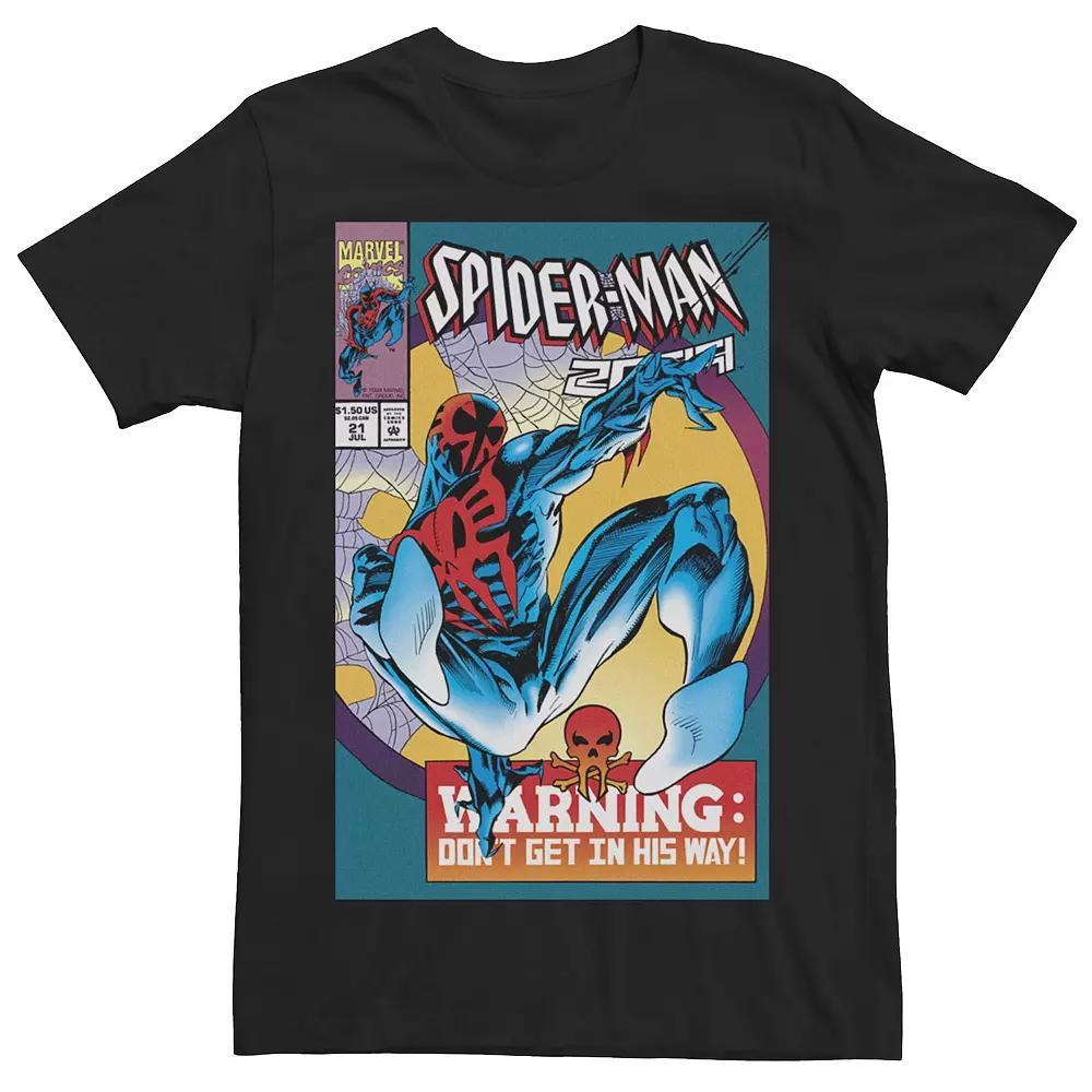 Men's Marvel Spider-Man 2099 Comic Cover Tee, Size: Medium, Black Product Image