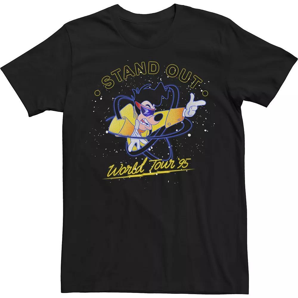 Men's A Goofy Movie Above The Crowd Poster Tee, Size: Small, Black Product Image