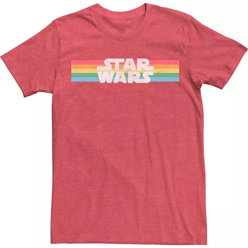 Men's Star Wars Rainbow Logo Tee,  Product Image