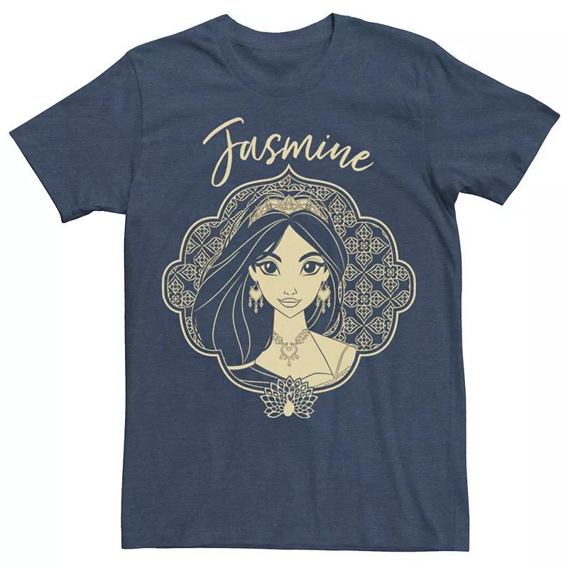 Disney's Aladdin Men's Jasmine Graphic Tee, Size: Large, Black Product Image