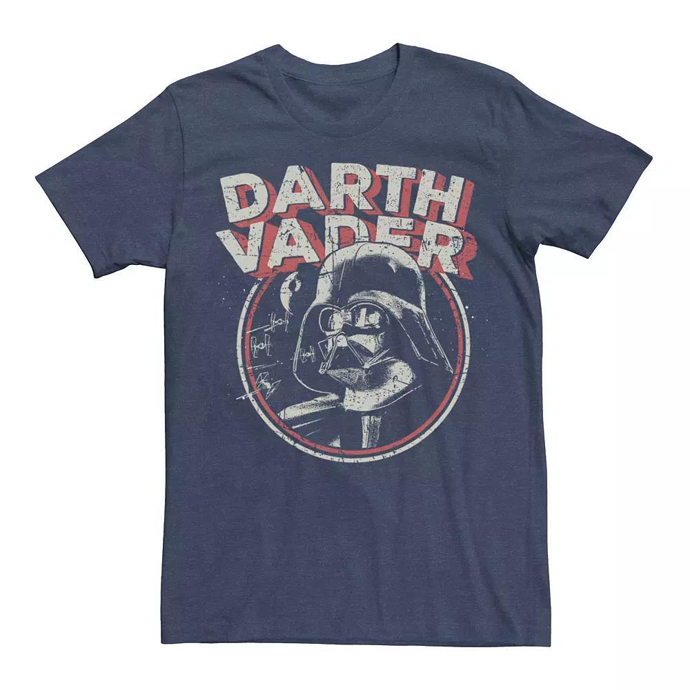 Men's Star Wars Darth Vader Vintage Logo Graphic Tee,  Product Image