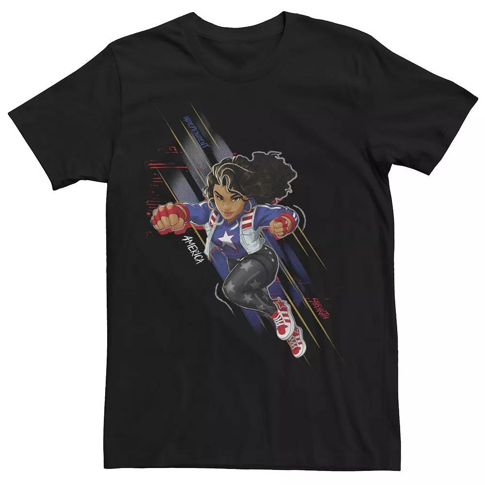 Men's Marvel Rising Secret Warriors Miss America Action Pose Graphic Tee,  Product Image
