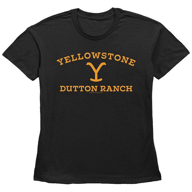 Womens Yellowstone Dutton Ranch Graphic Tee, Girls Product Image