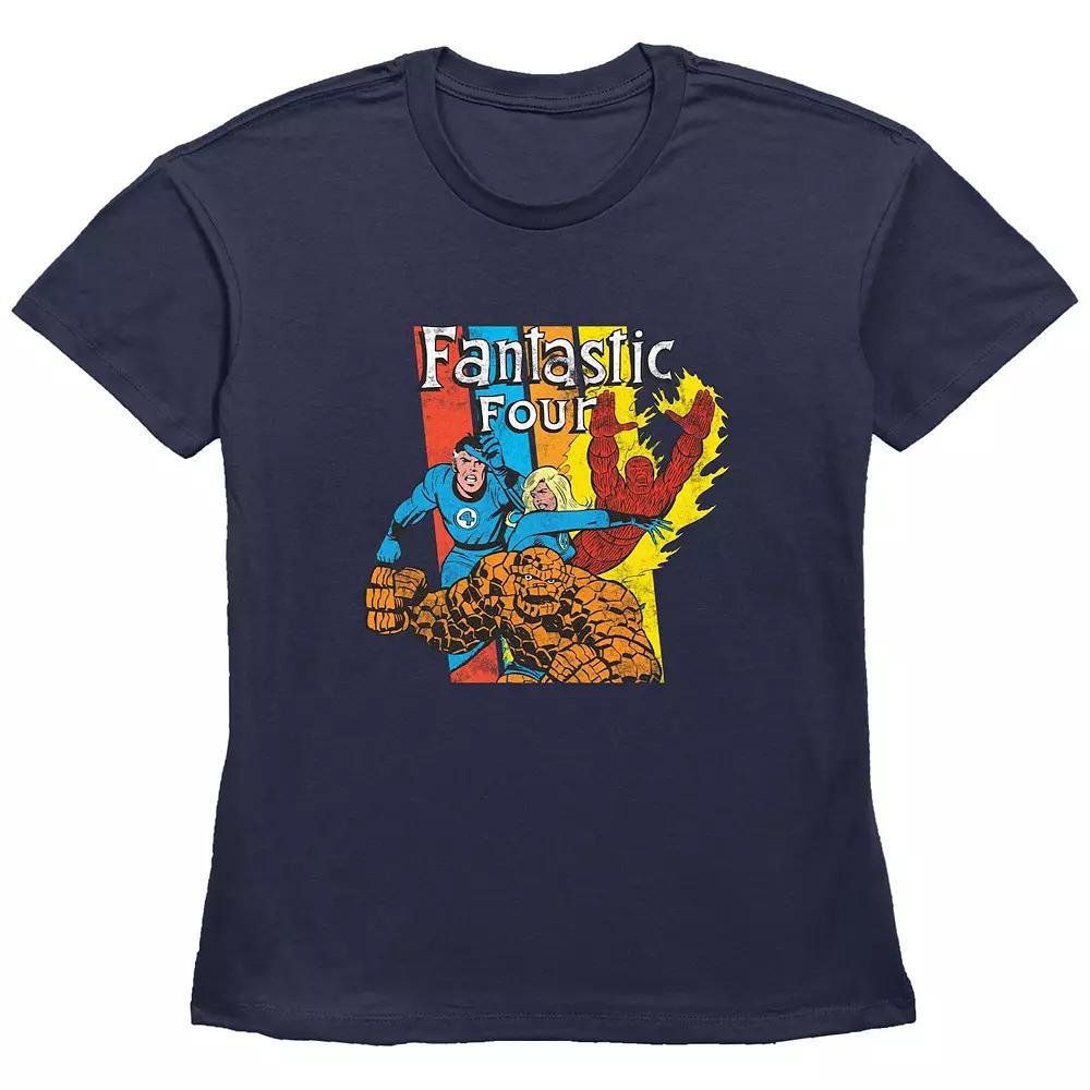 Women's Marvel Fantastic Four Action Team Graphic Tee,  Product Image