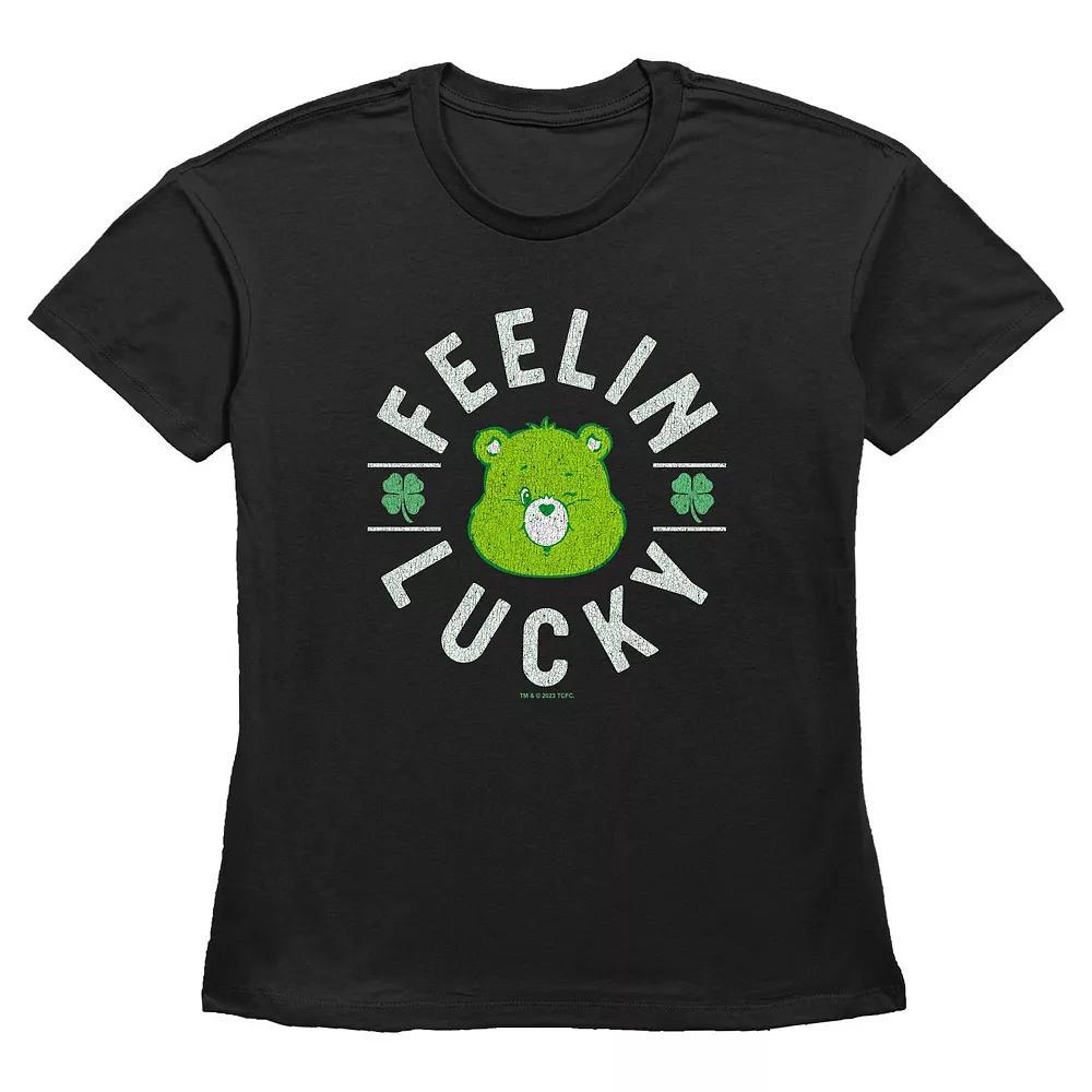 Women's Care Bears Good Luck Bear Feelin' Lucky Graphic Tee,  Product Image
