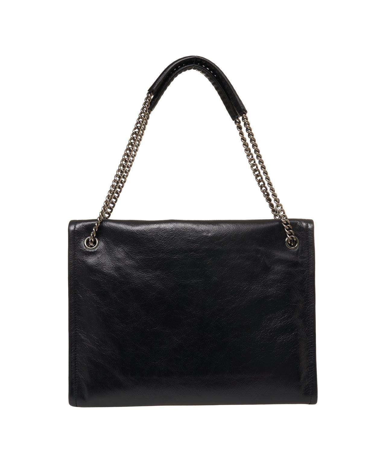 Smooth leather shoulder bag Product Image