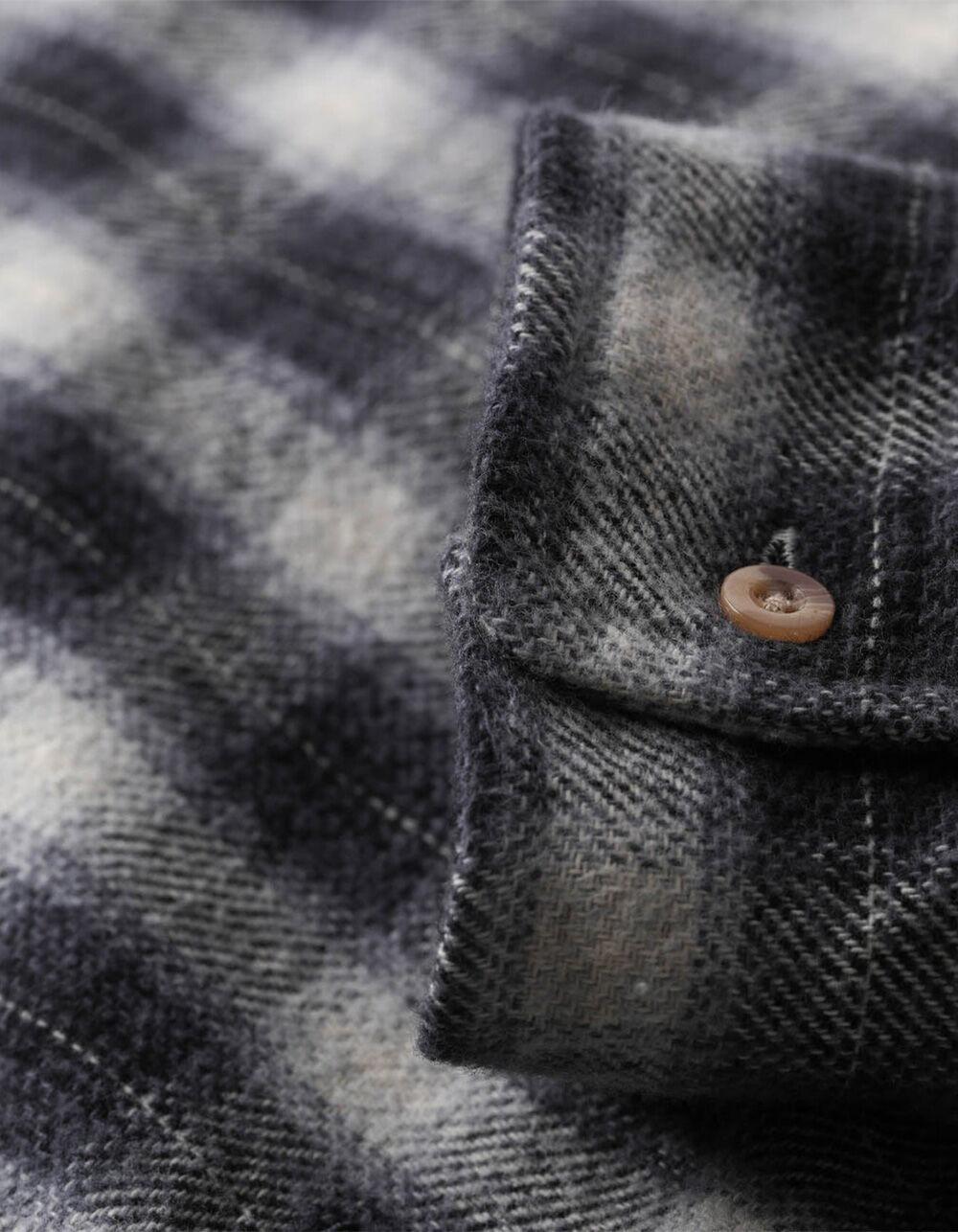 FORMER Manners Plaid Mens Button Up Shirt - BLACK COMBO Product Image