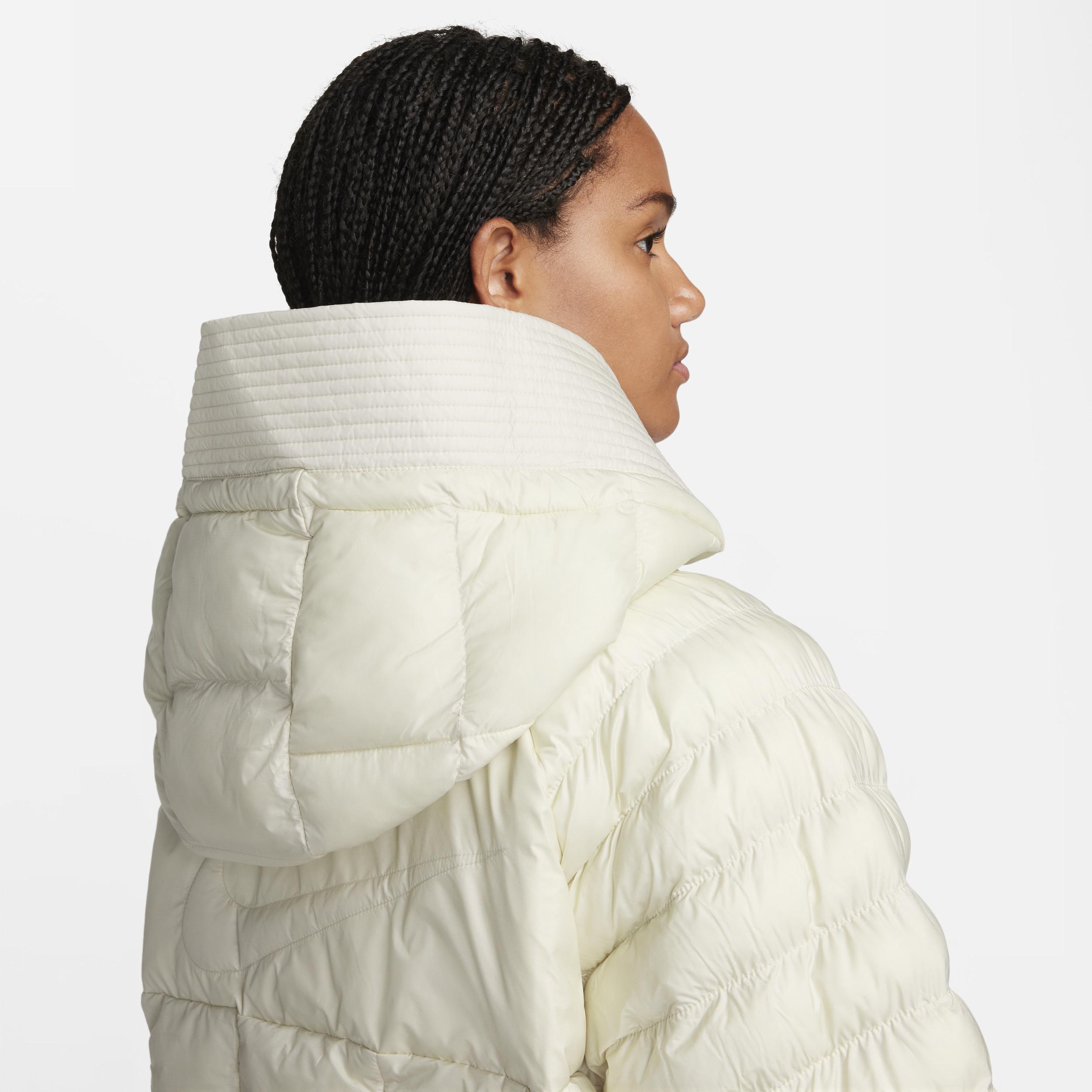 Womens Nike Sportswear Swoosh Puffer PrimaLoft Therma-FIT Oversized Hooded Jacket Product Image