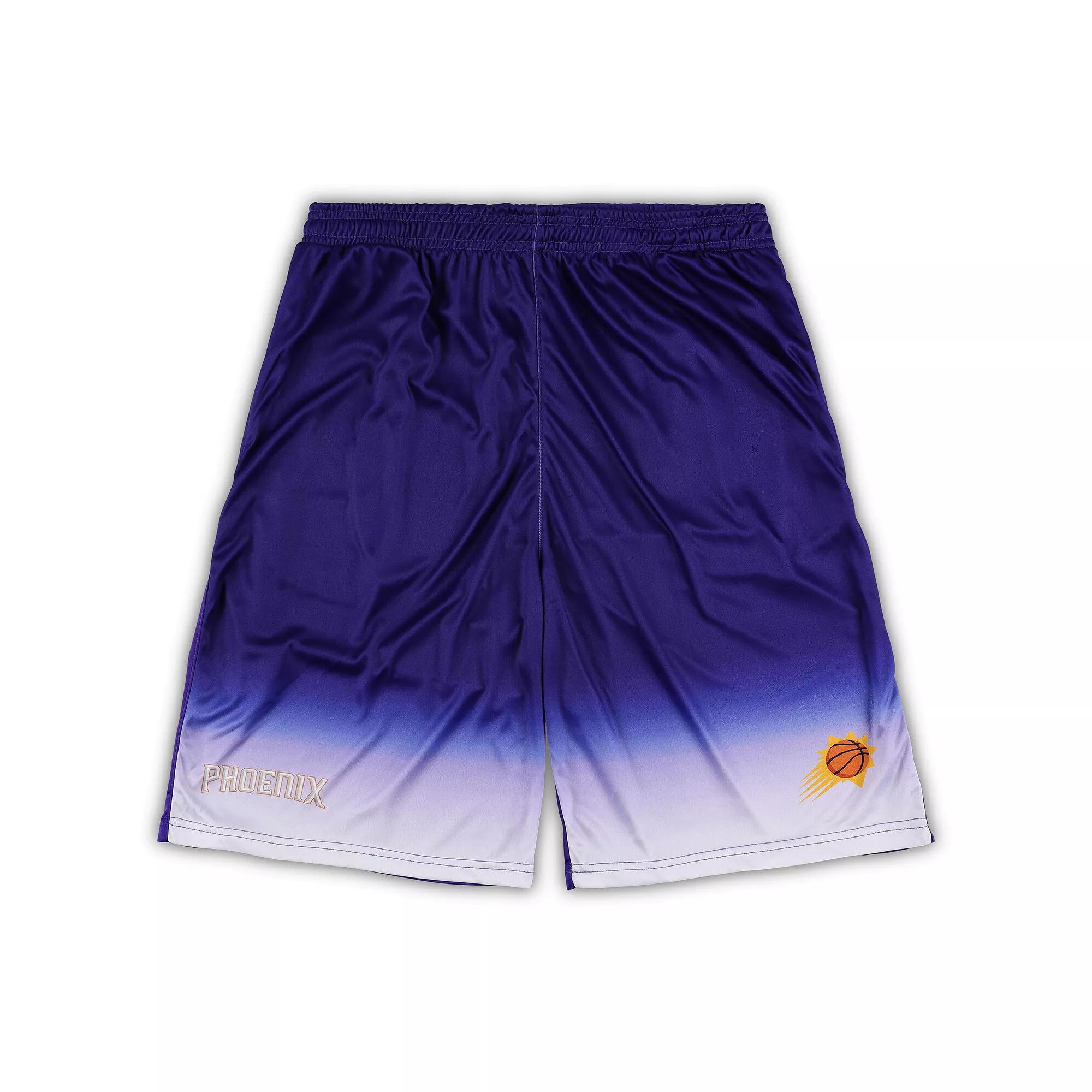 Men's Fanatics Branded Purple Phoenix Suns Big & Tall Fadeaway Shorts,  Product Image