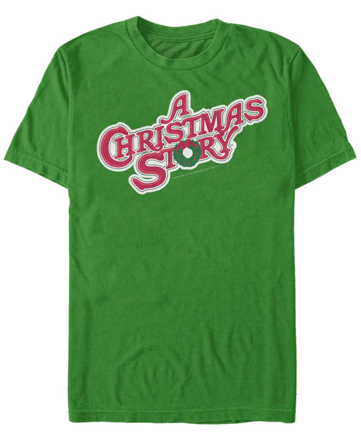 Mens Christmas Story Logo Graphic Tee Product Image