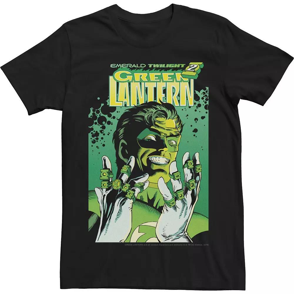 Men's Green Lantern My Precious Comic Tee, Size: Medium, Black Product Image
