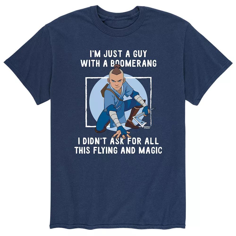 Big & Tall Avatar The Last Airbender Just A Guy Graphic Tee, Men's,  Product Image