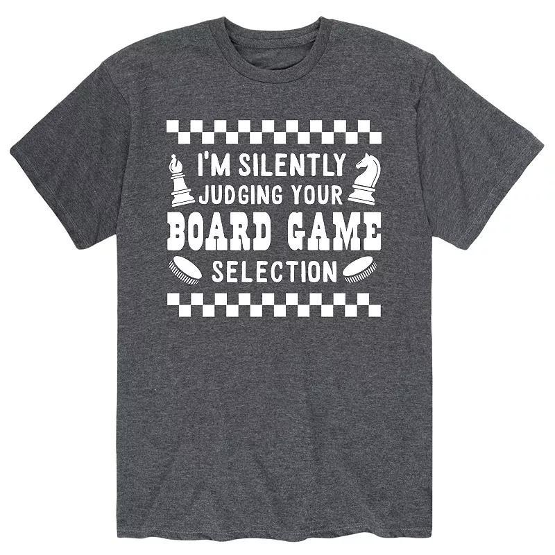 Mens Silently Judging Board Games Tee Product Image