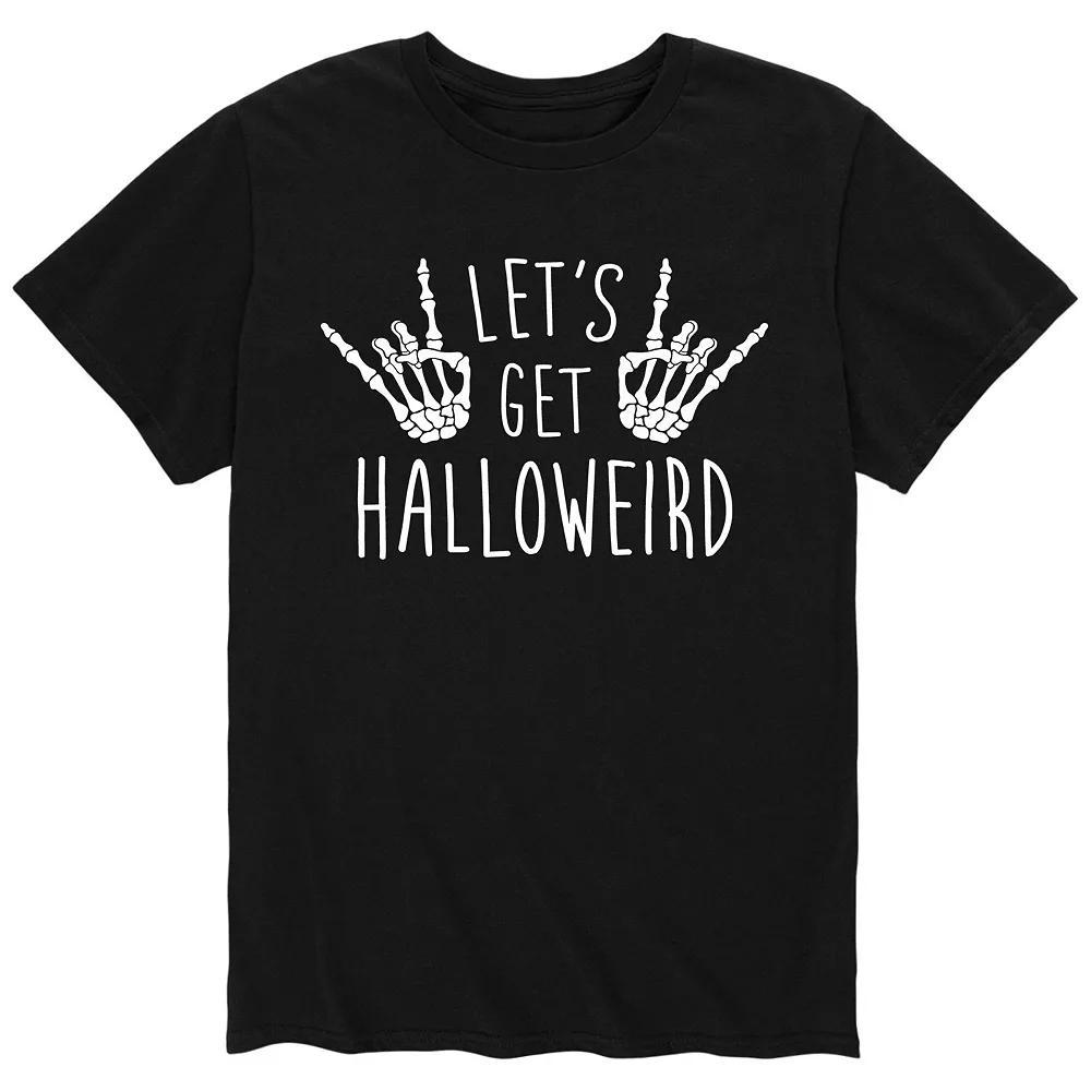 Men's Lets Get Halloweird Tee,  Product Image