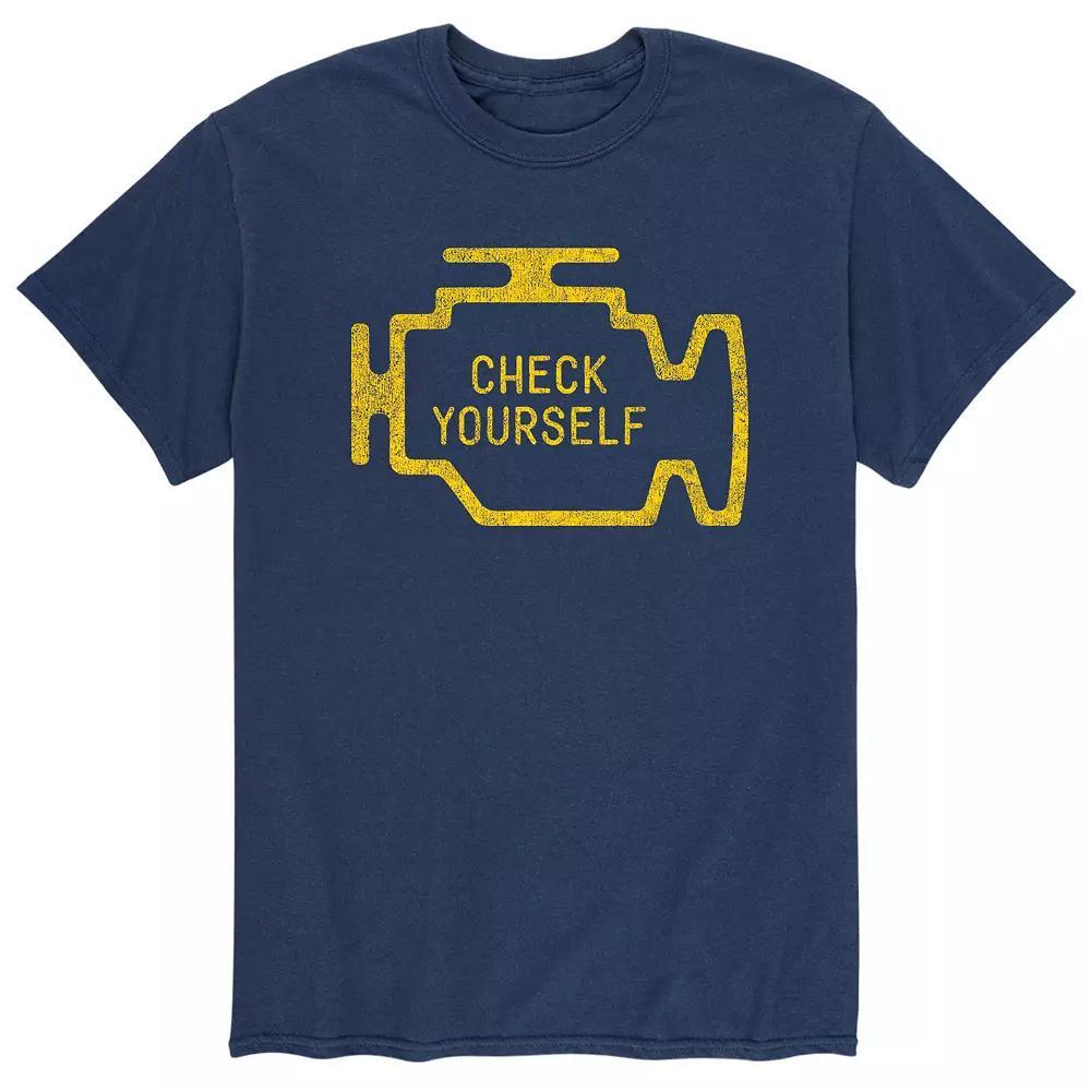 Men's Engine Light Check Yourself Tee,  Product Image