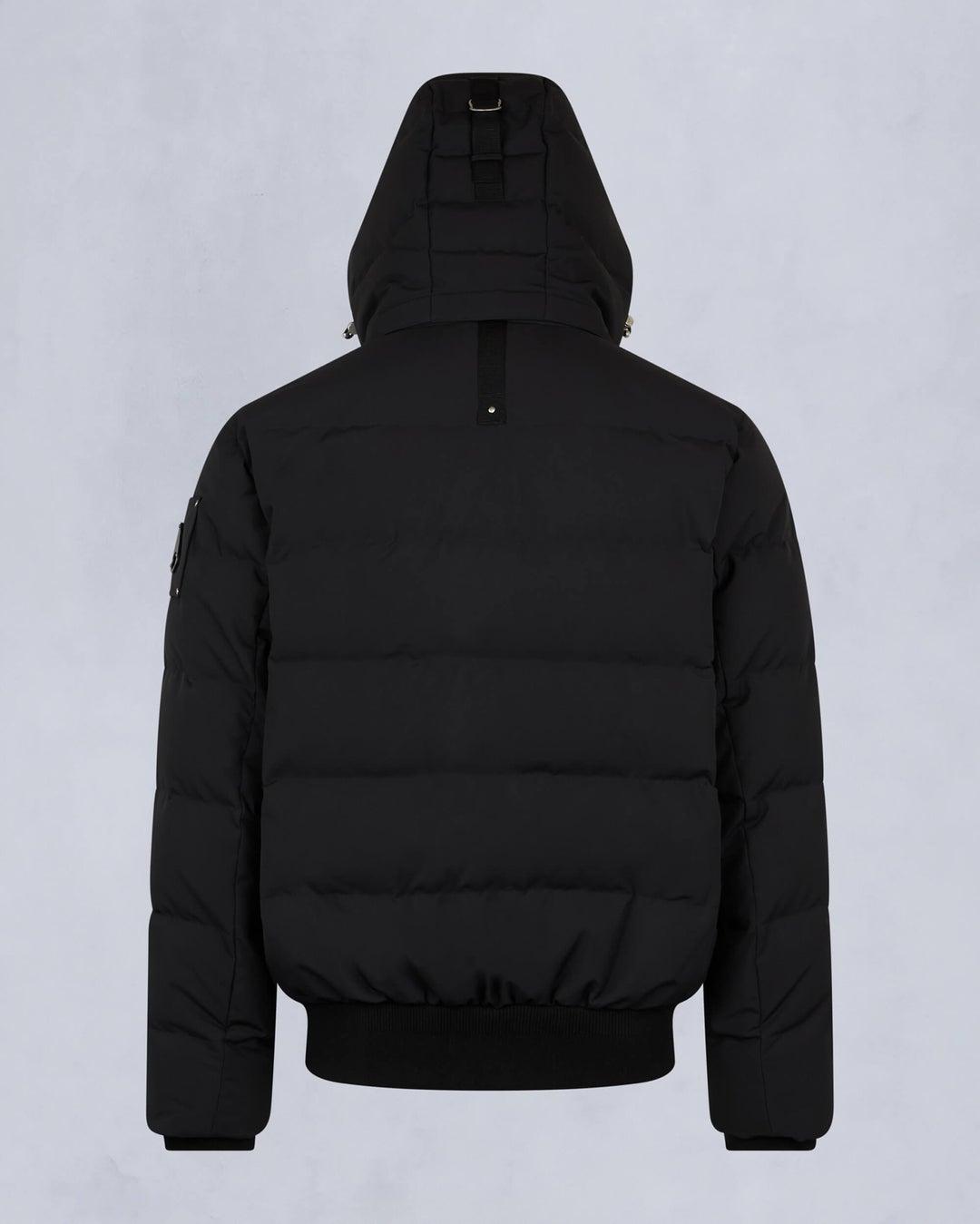 Moose Knuckles Mens Cloud Bomber in Black Product Image