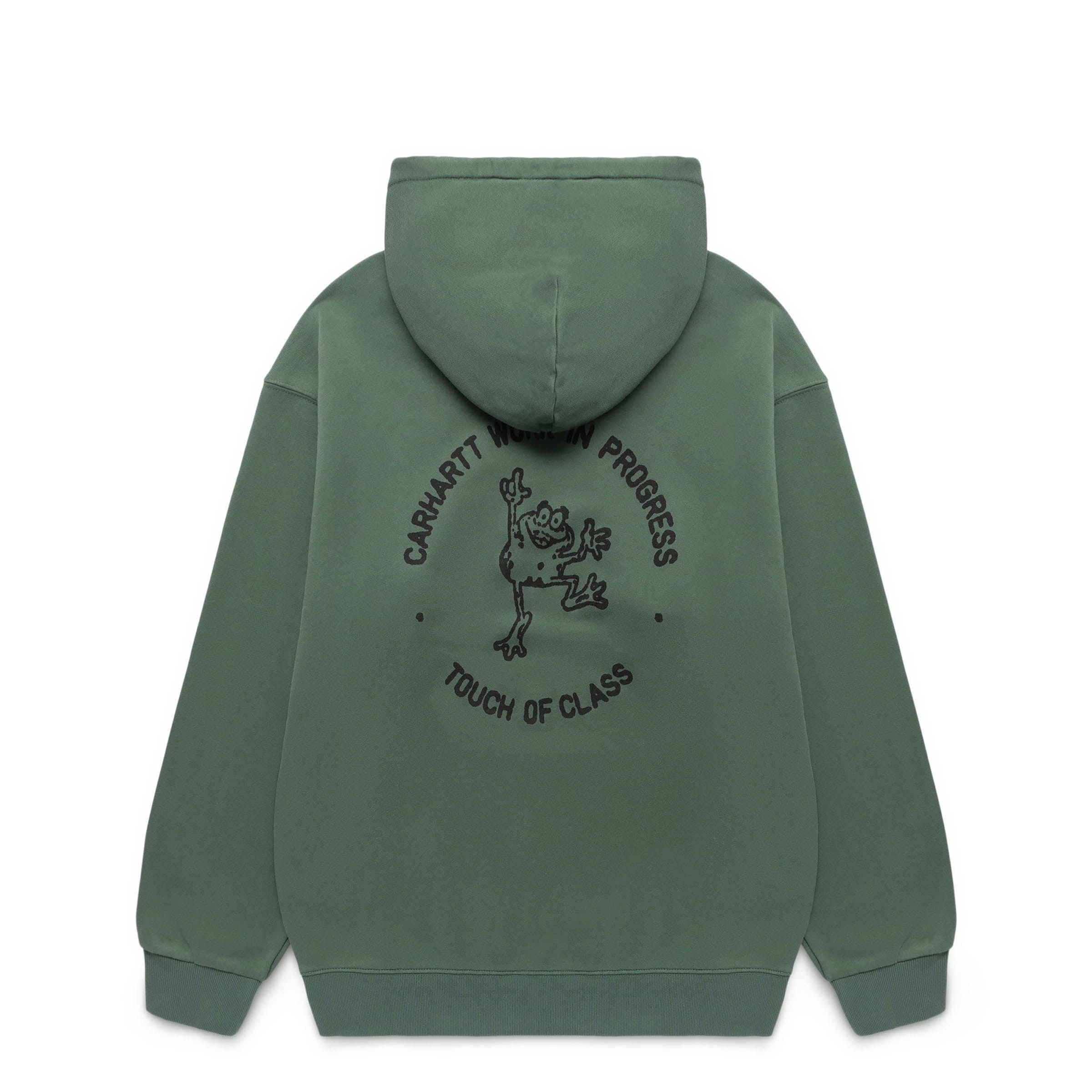 HOODED STAMP SWEATSHIRT Male Product Image