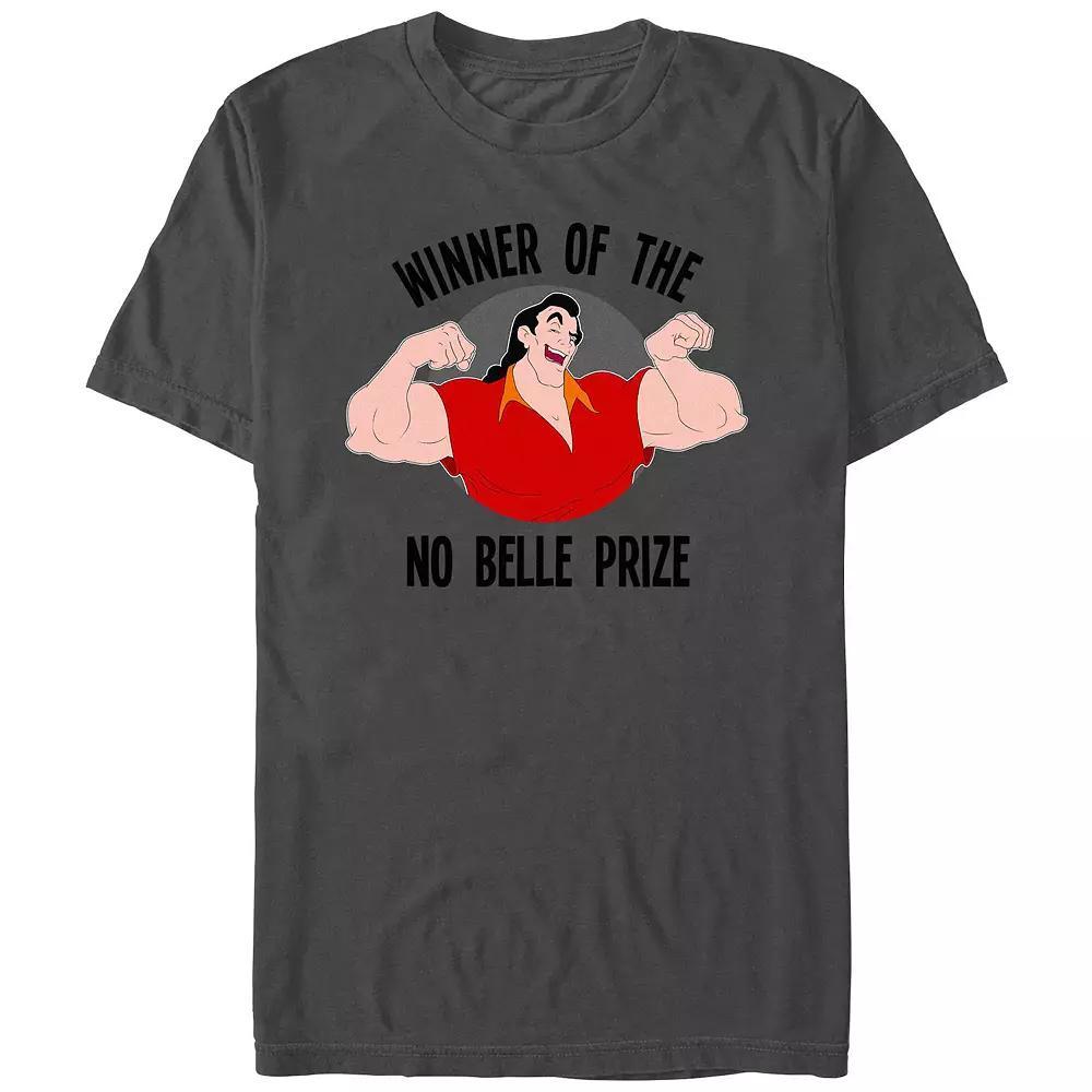 Men's Beauty And The Beast Winner Of The No Belle Prize Graphic Tee, Size: XXL, Grey Product Image