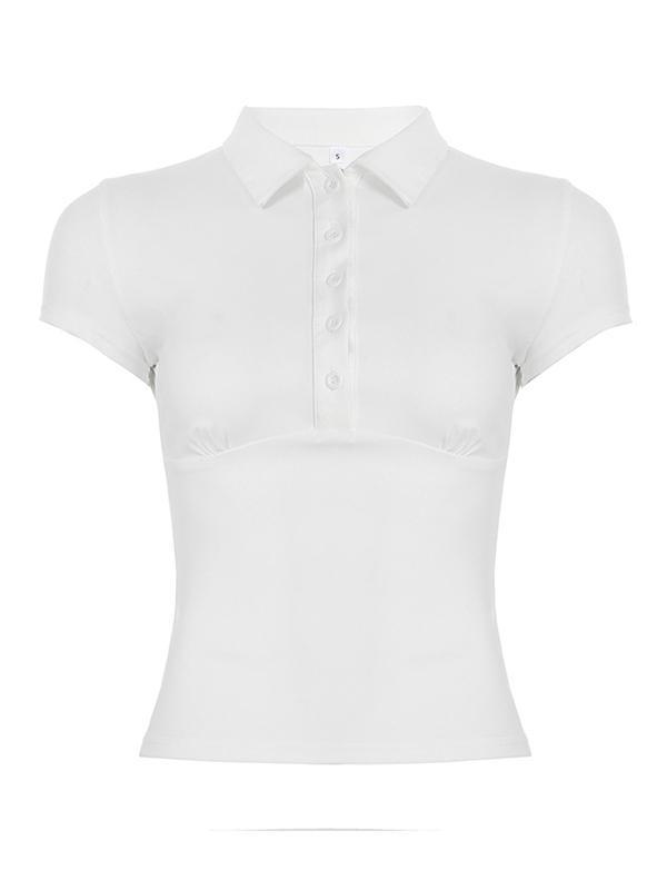 Short Sleeve Tee in Solid Colour Product Image